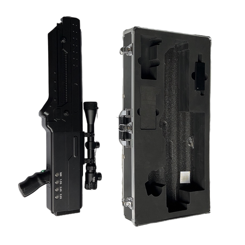  朔城手持便携式枪型低空防御反制四通道A型