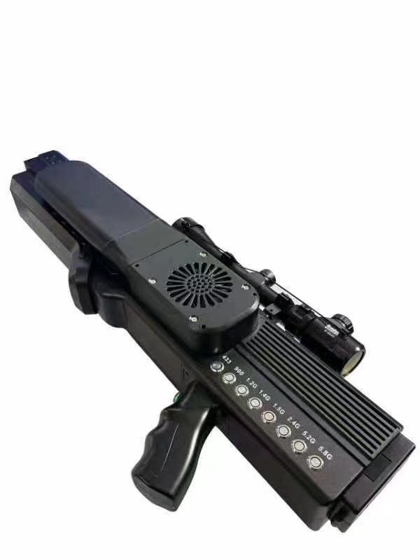  朔城手持便携式枪型低空防御反制八通道